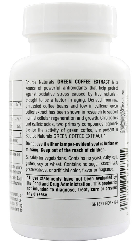 green coffee bean extract reviews