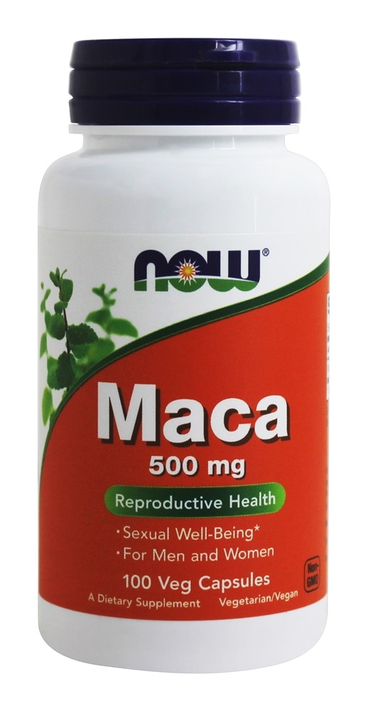 Now Foods, Maca, Reproductive Health, 500 mg - 100 Veggie Caps