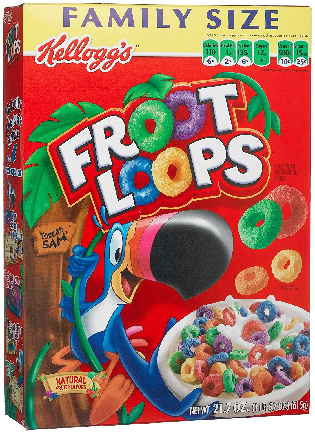 Kellogg's, Froot Loops Multi-Grain Cereal - 21.7 oz (615 g)